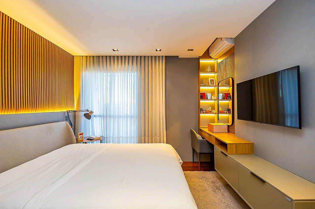 Fotografia profissional para Airbnb · Exemplo 6 — Sheep House